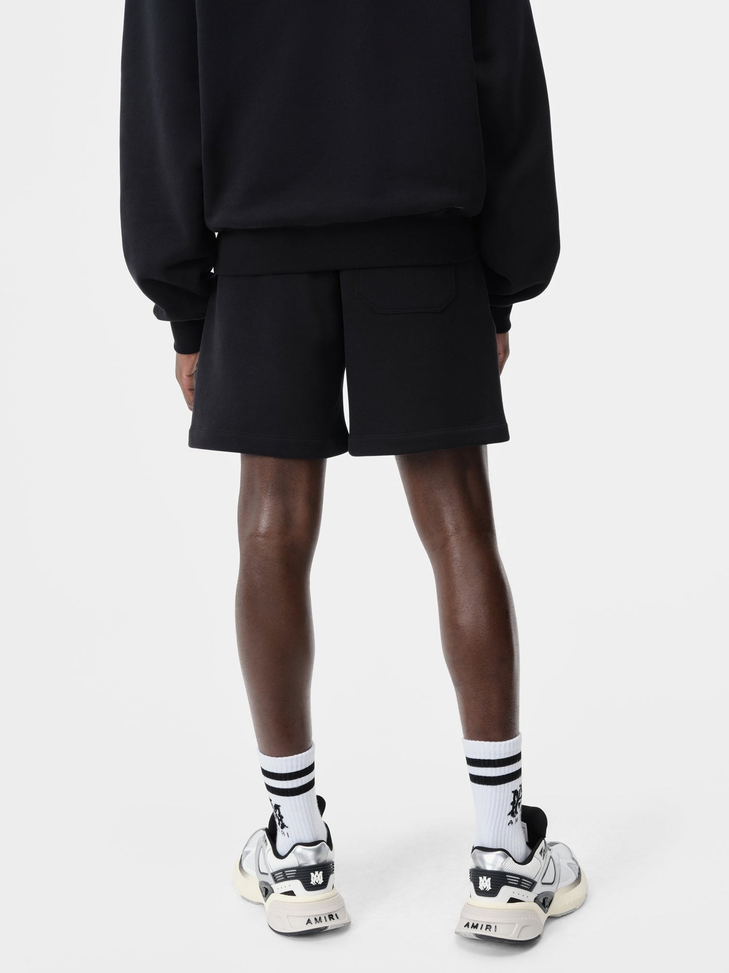 Amiri Embroidered Short - Black | Amiri Featured