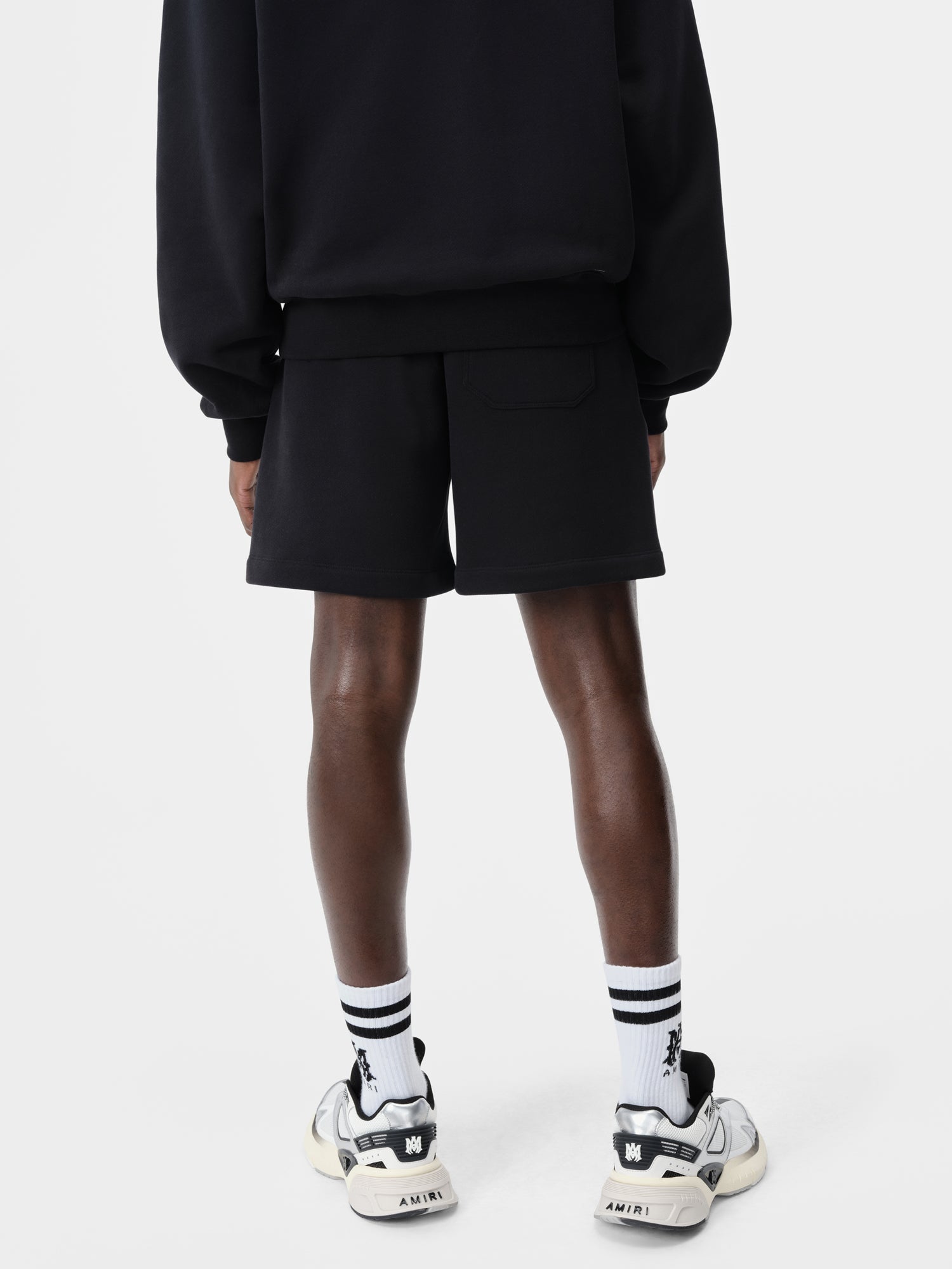 Amiri Embroidered Short - Black | Amiri Featured