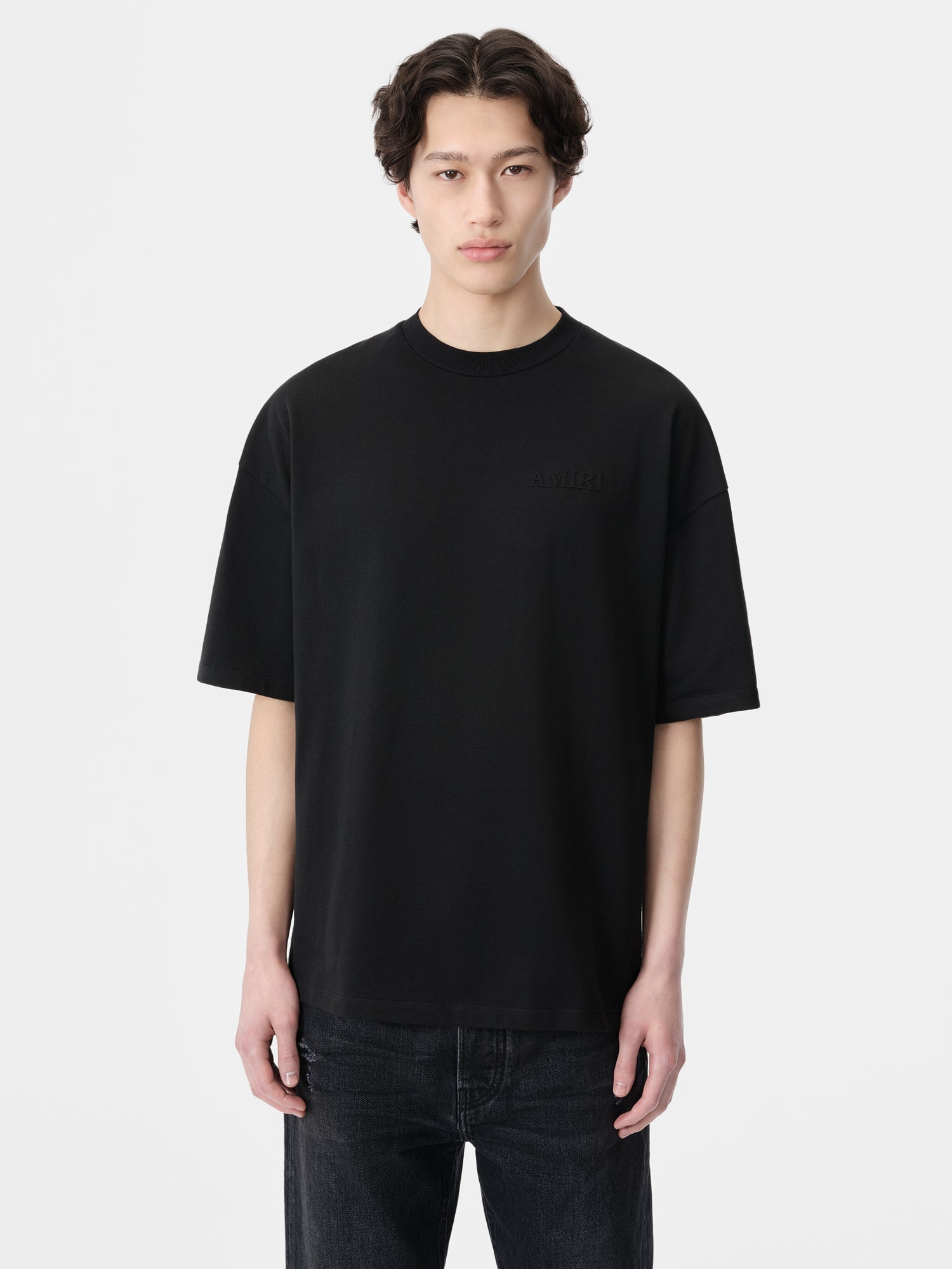 Amiri Oversized Tee - Black | Amiri Popular Choice