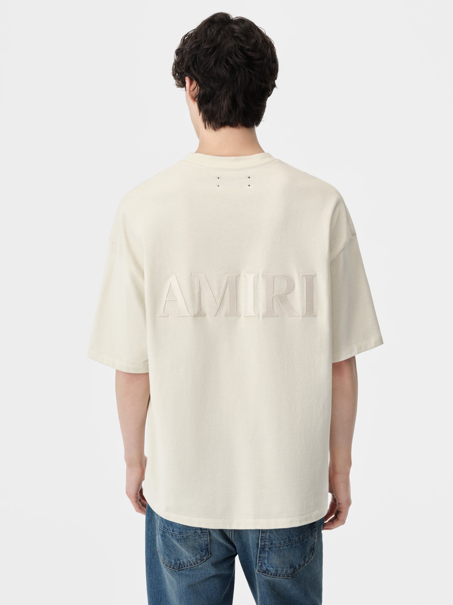 Amiri Oversized Tee - Birch | Amiri Best Seller
