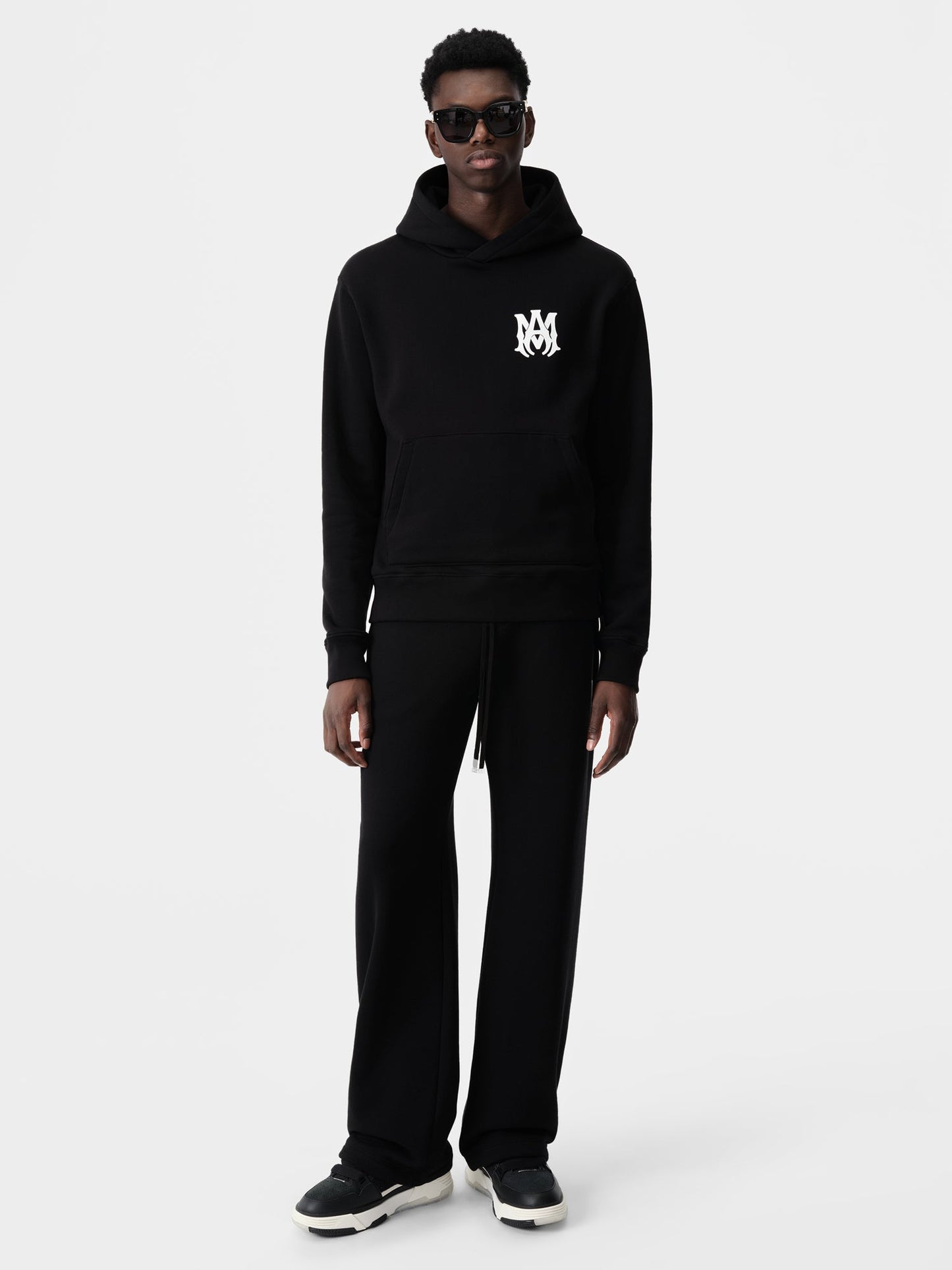 Ma Core Logo Hoodie - Black | Amiri Affordable