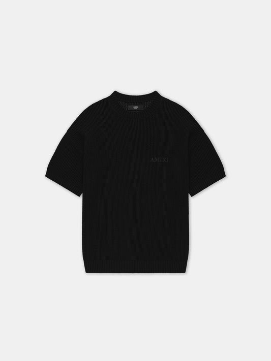 Amiri Crochet Mesh Tshirt - Black | Amiri Popular Choice