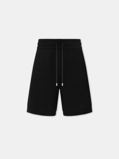 Amiri Crochet Mesh Short - Black | Amiri Best Seller