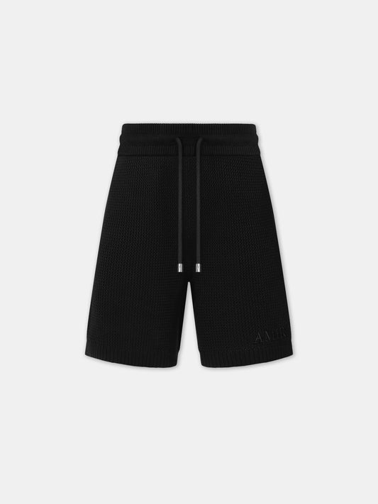 Amiri Crochet Mesh Short - Black | Amiri Best Seller