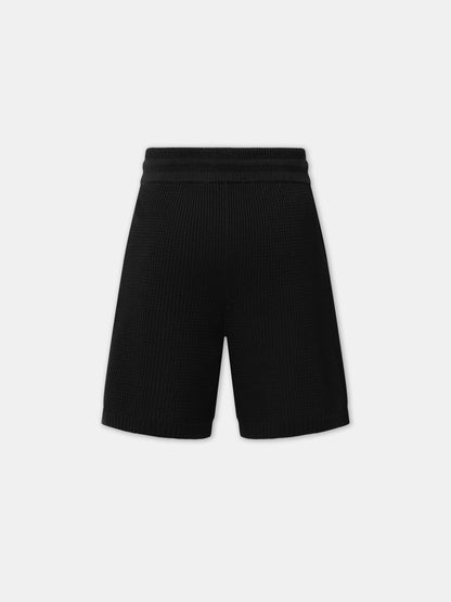 Amiri Crochet Mesh Short - Black | Amiri Best Seller