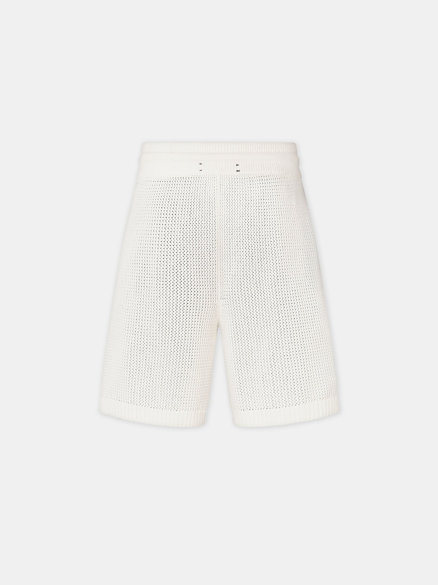 Amiri Crochet Mesh Short - Ivory | Amiri Online