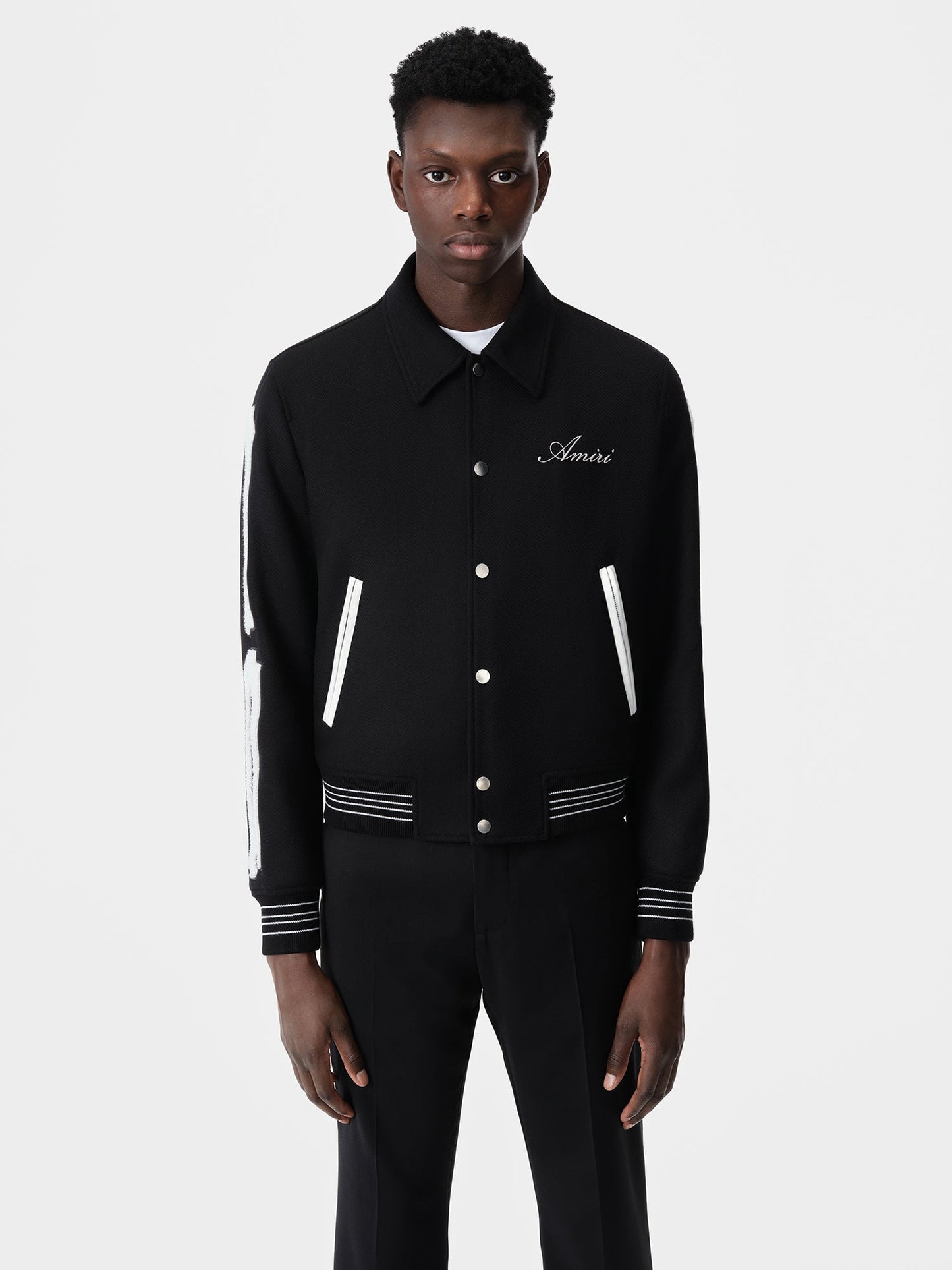 Bones Jacket - Black White | Amiri Great Deal
