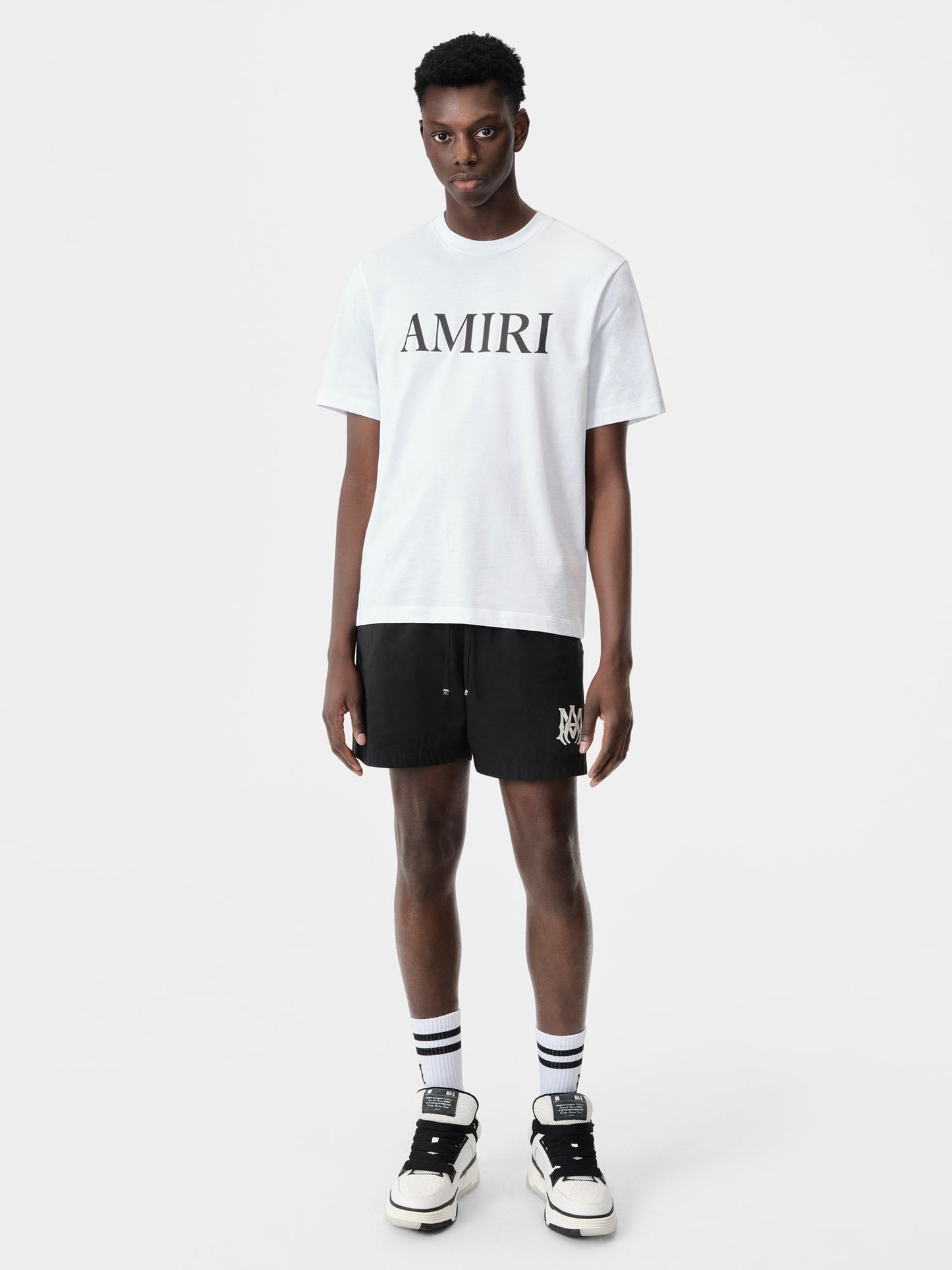 Ma Core Logo Swim Trunk - Black | Amiri Featured