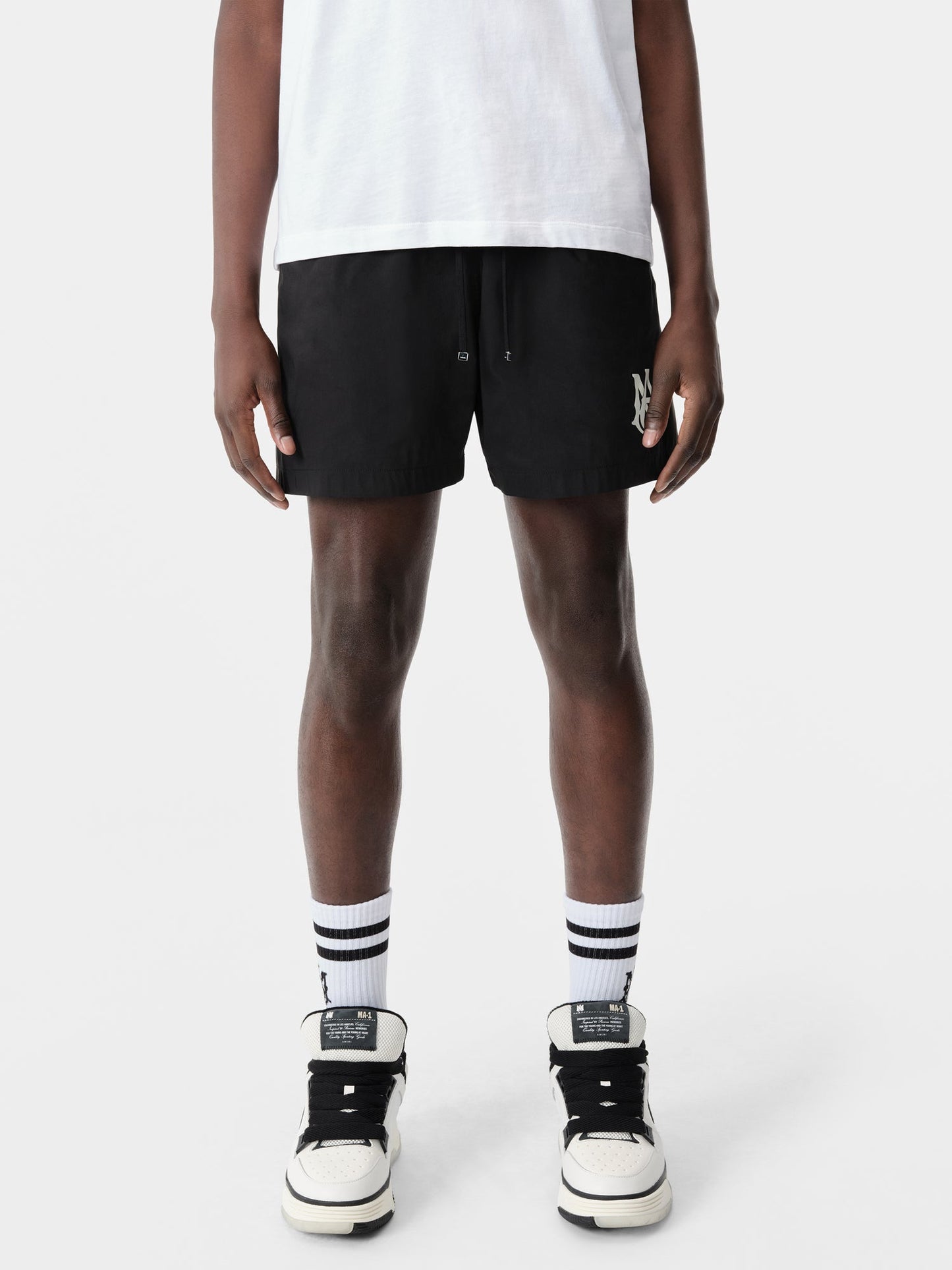 Ma Core Logo Swim Trunk - Black | Amiri Featured