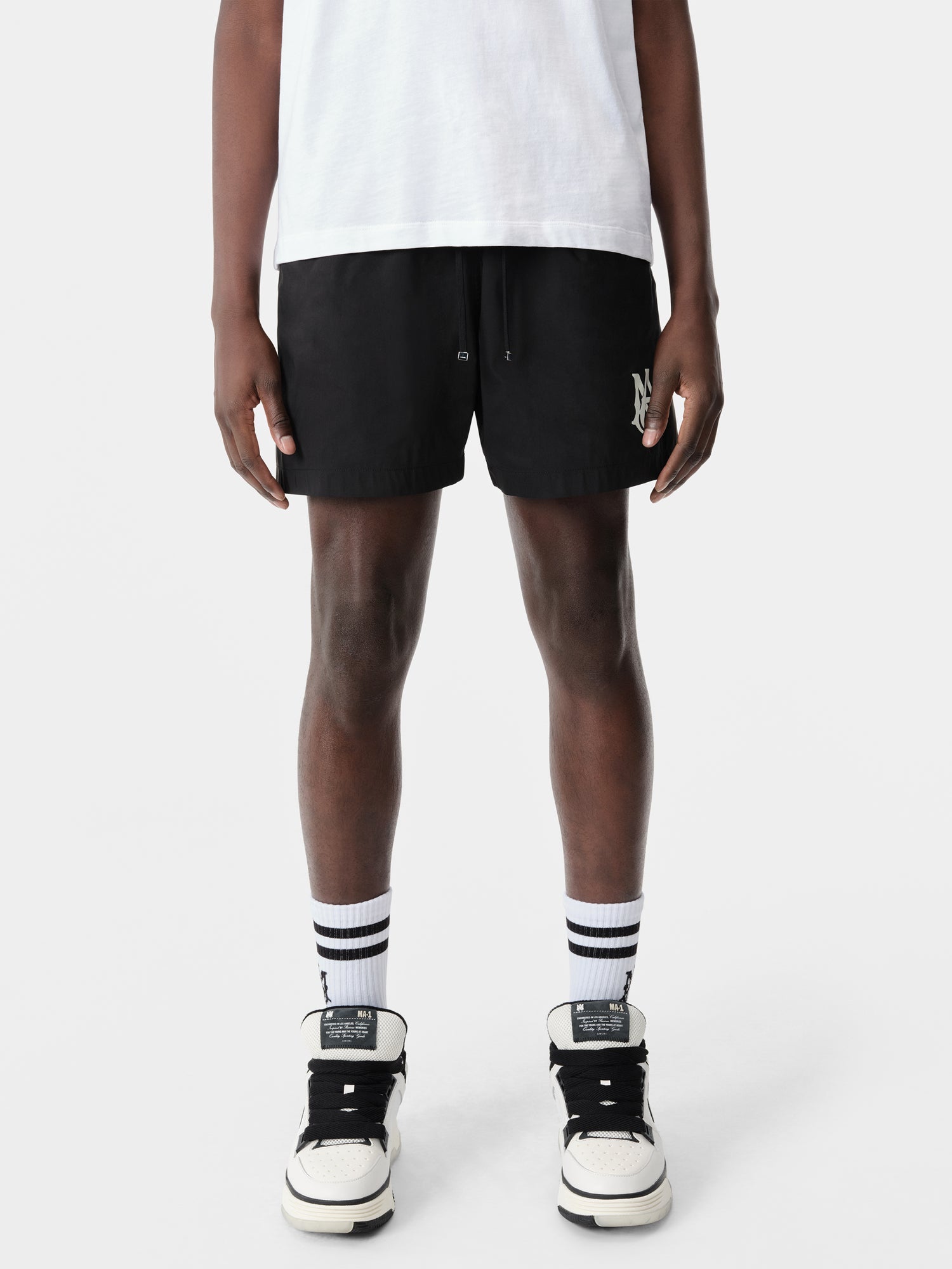 Ma Core Logo Swim Trunk - Black | Amiri Featured