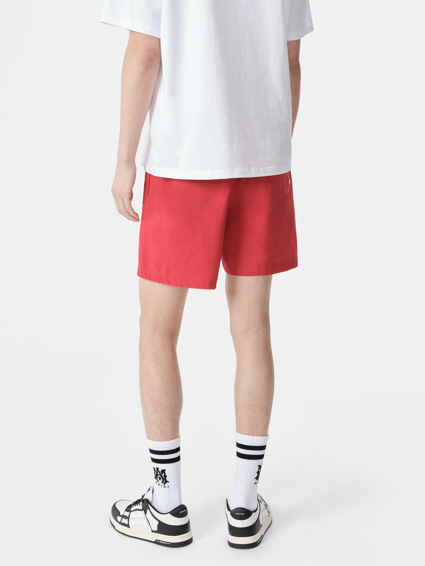Ma Core Logo Swim Trunk - Red | Amiri Popular Choice