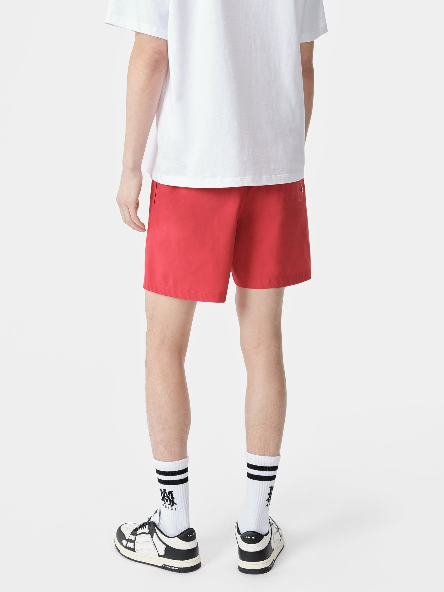 Ma Core Logo Swim Trunk - Red | Amiri Popular Choice