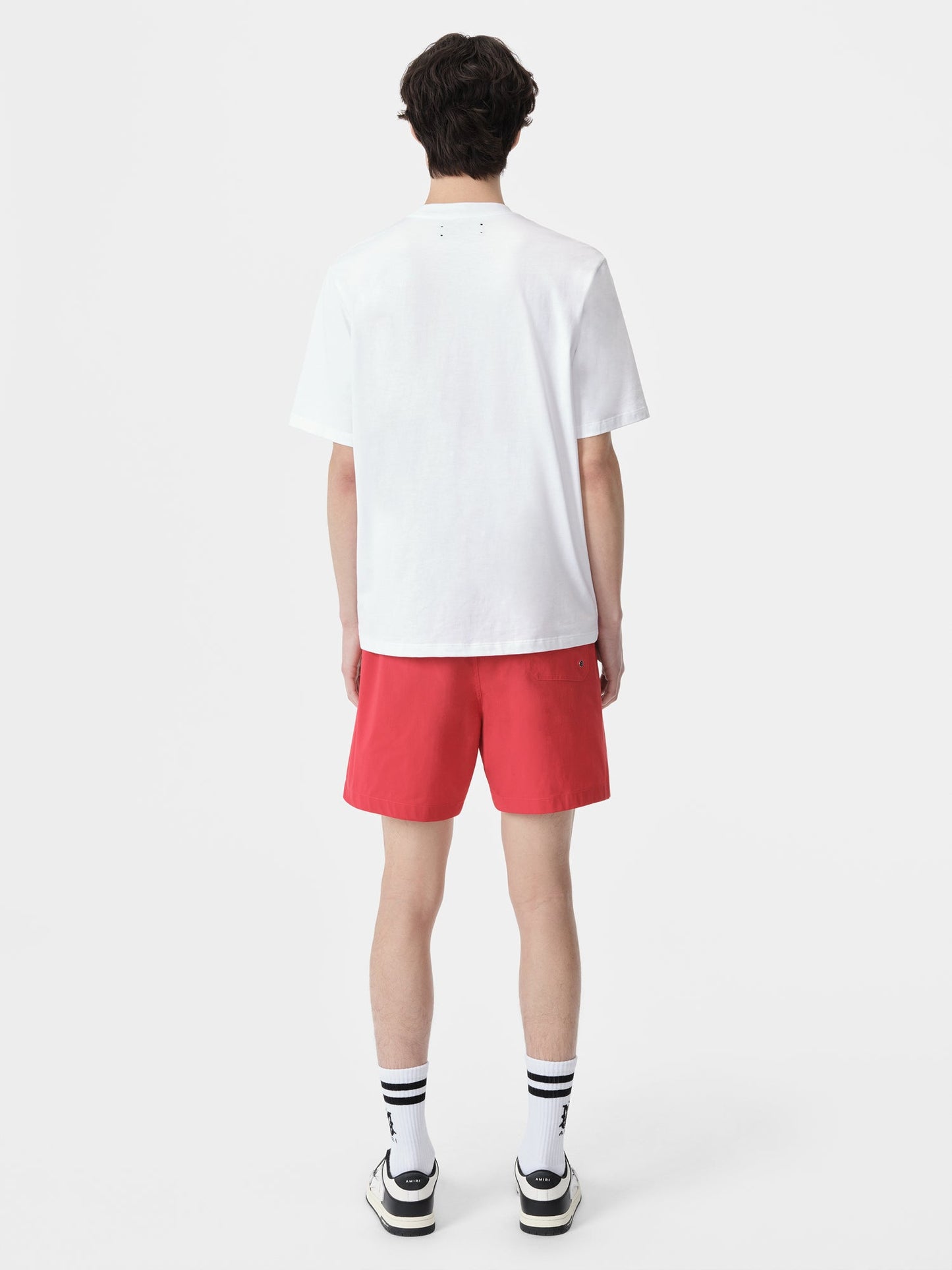 Ma Core Logo Swim Trunk - Red | Amiri Popular Choice