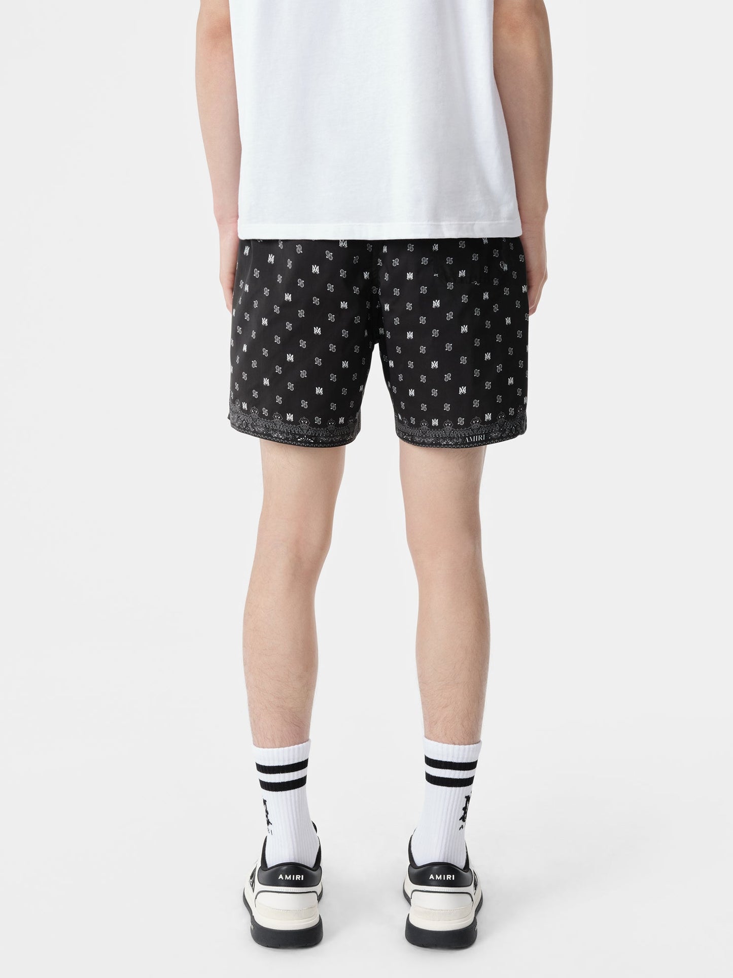 Ma Paisley Swim Trunk - Black | Amiri Best Seller