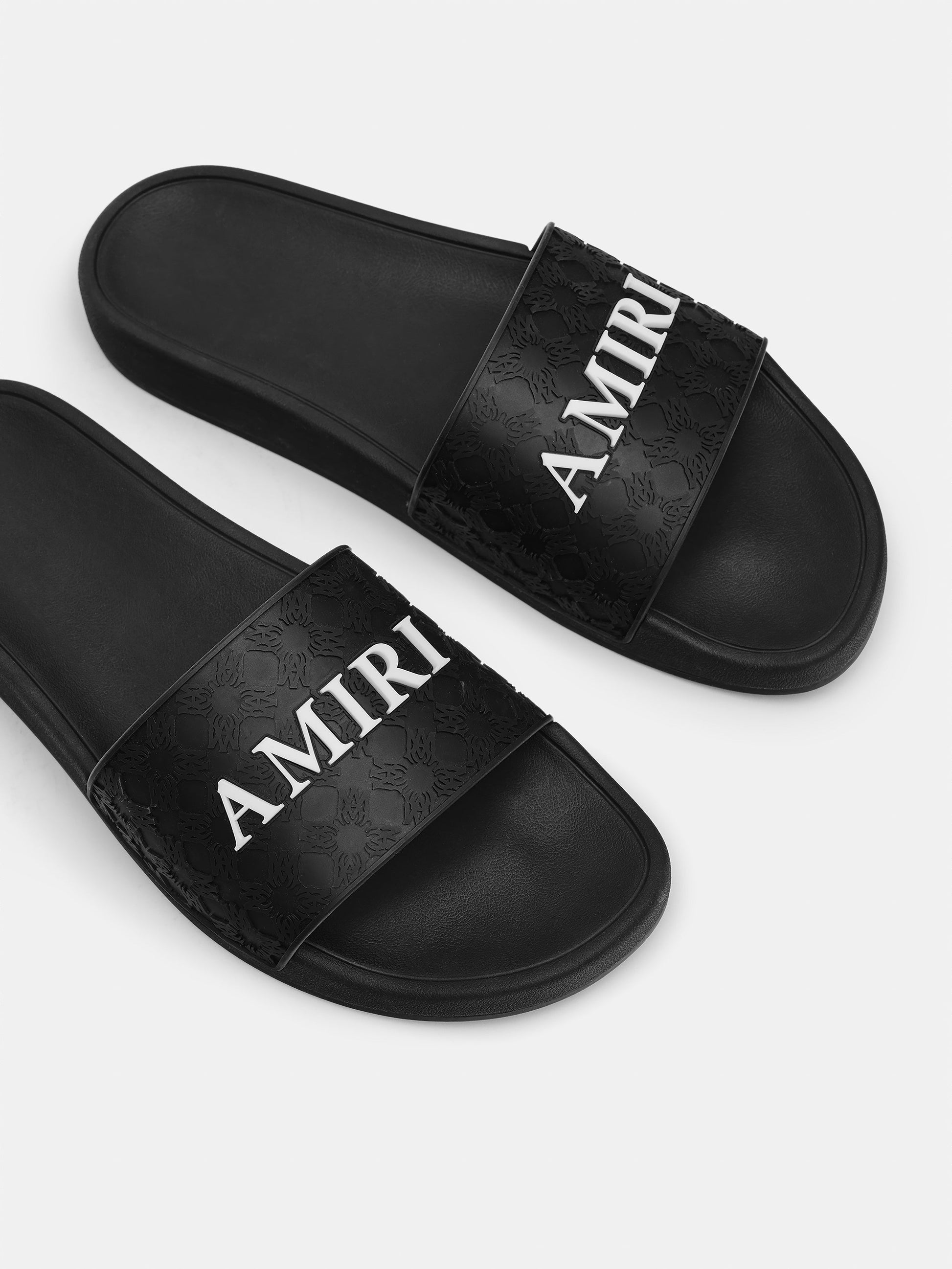 Ma Quad Pool Slide - Black | Amiri Online