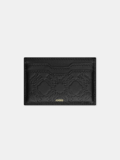 Ma Quad Leather Card Holder - Black | Amiri Affordable