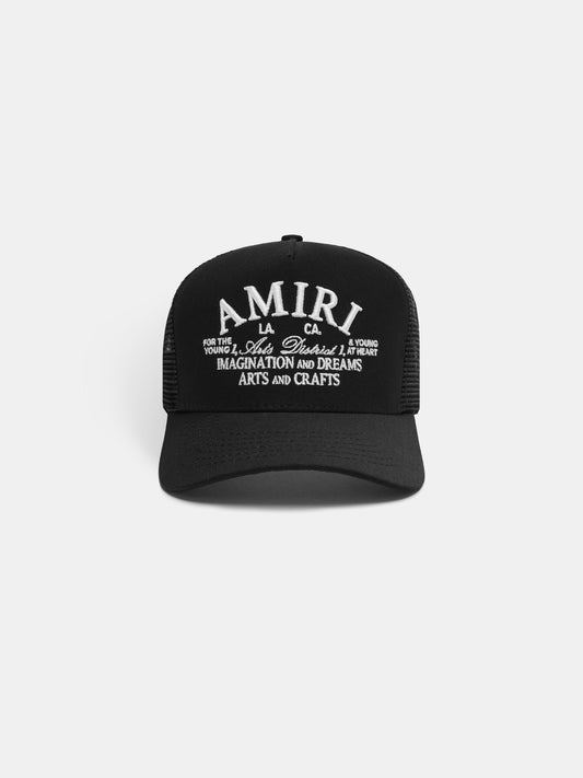 Arts District Trucker Hat - Black | Amiri Featured