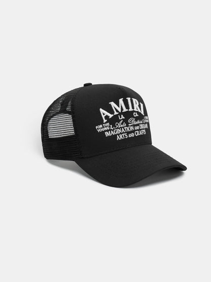 Arts District Trucker Hat - Black | Amiri Featured