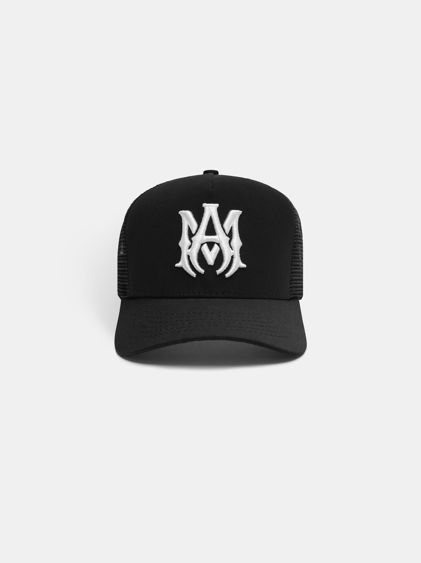 Ma Logo Trucker Hat - Black/White | Amiri Best Seller