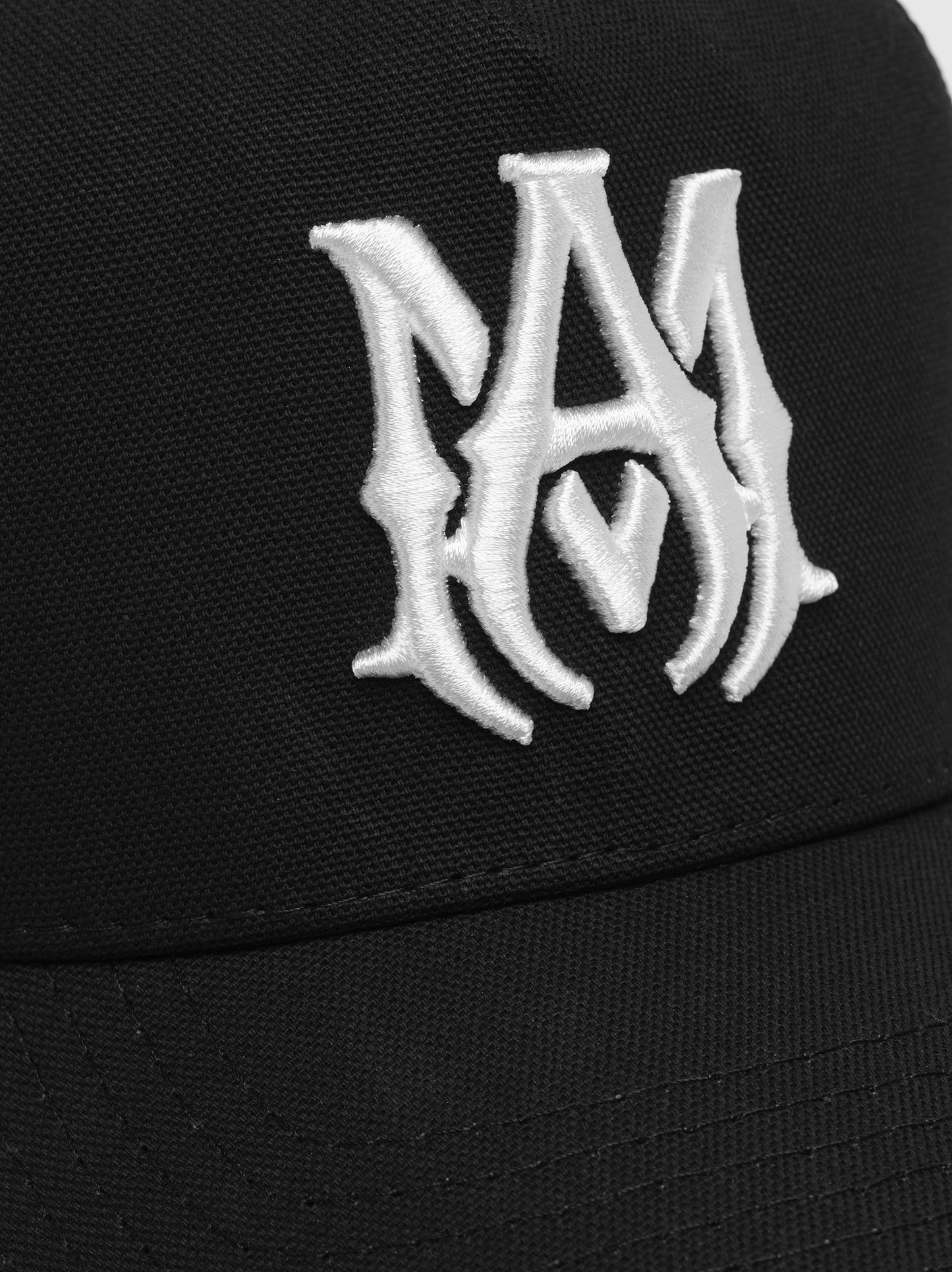 Ma Logo Trucker Hat - Black/White | Amiri Best Seller