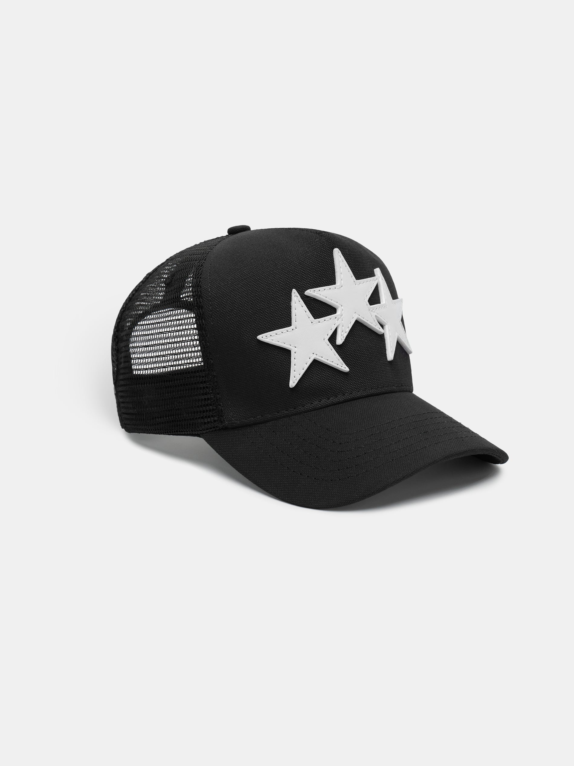 3 Star Trucker Hat - Black/White | Amiri Sale