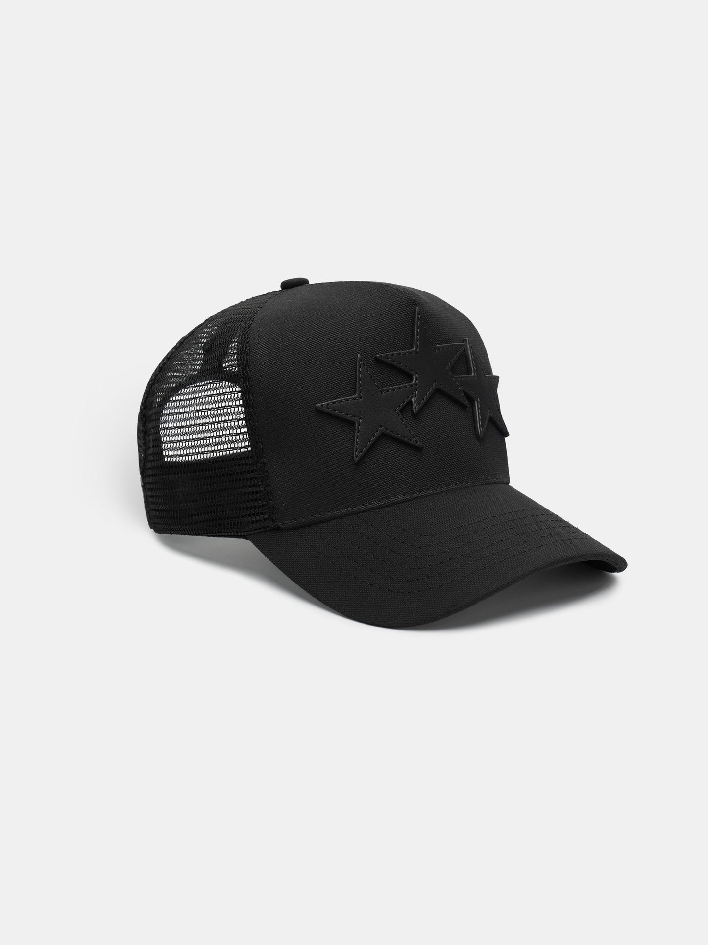 3 Star Trucker Hat - Black Black | Amiri Online