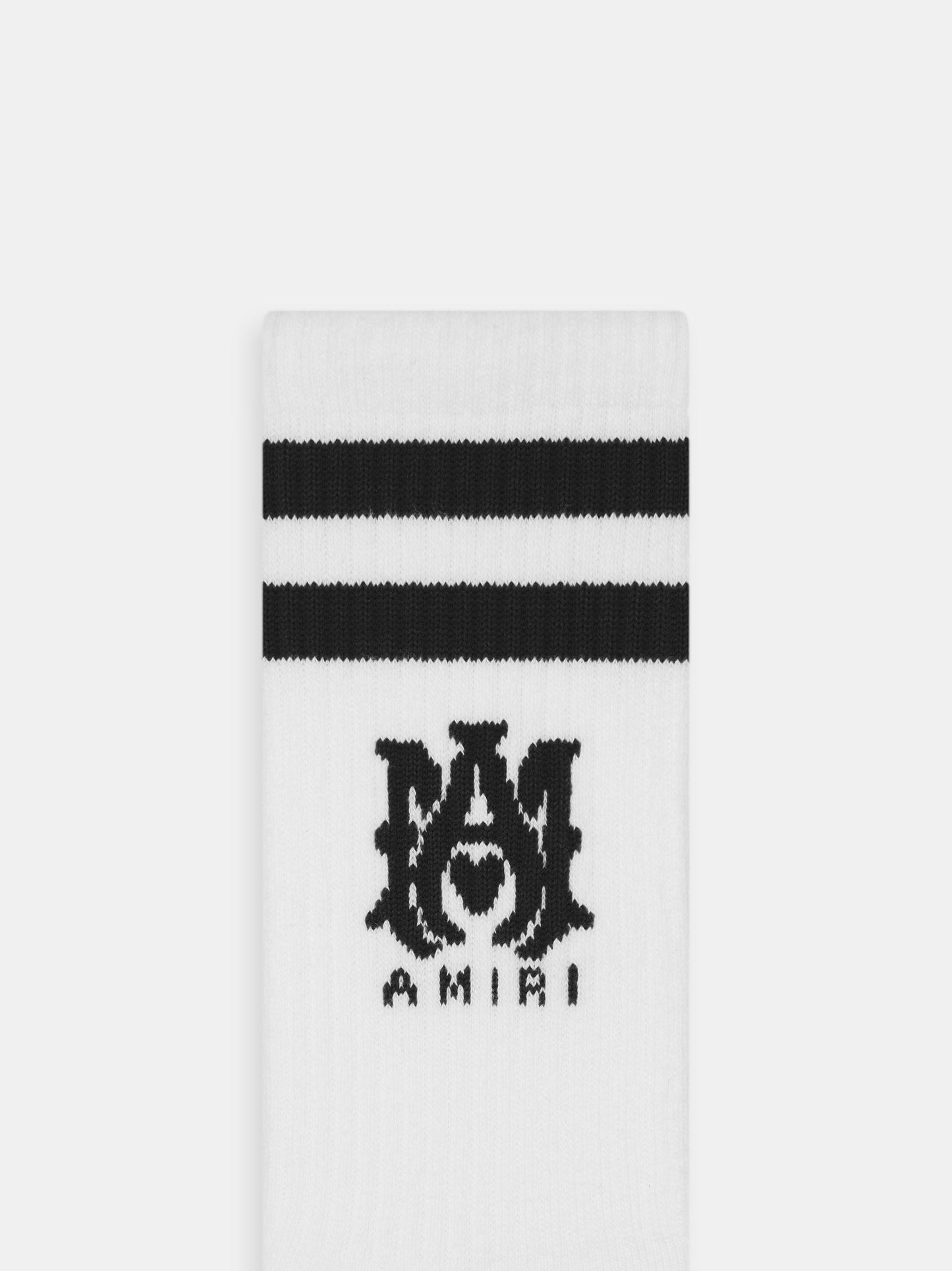 Ma Core Logo Socks - White Black | Amiri Budget Friendly