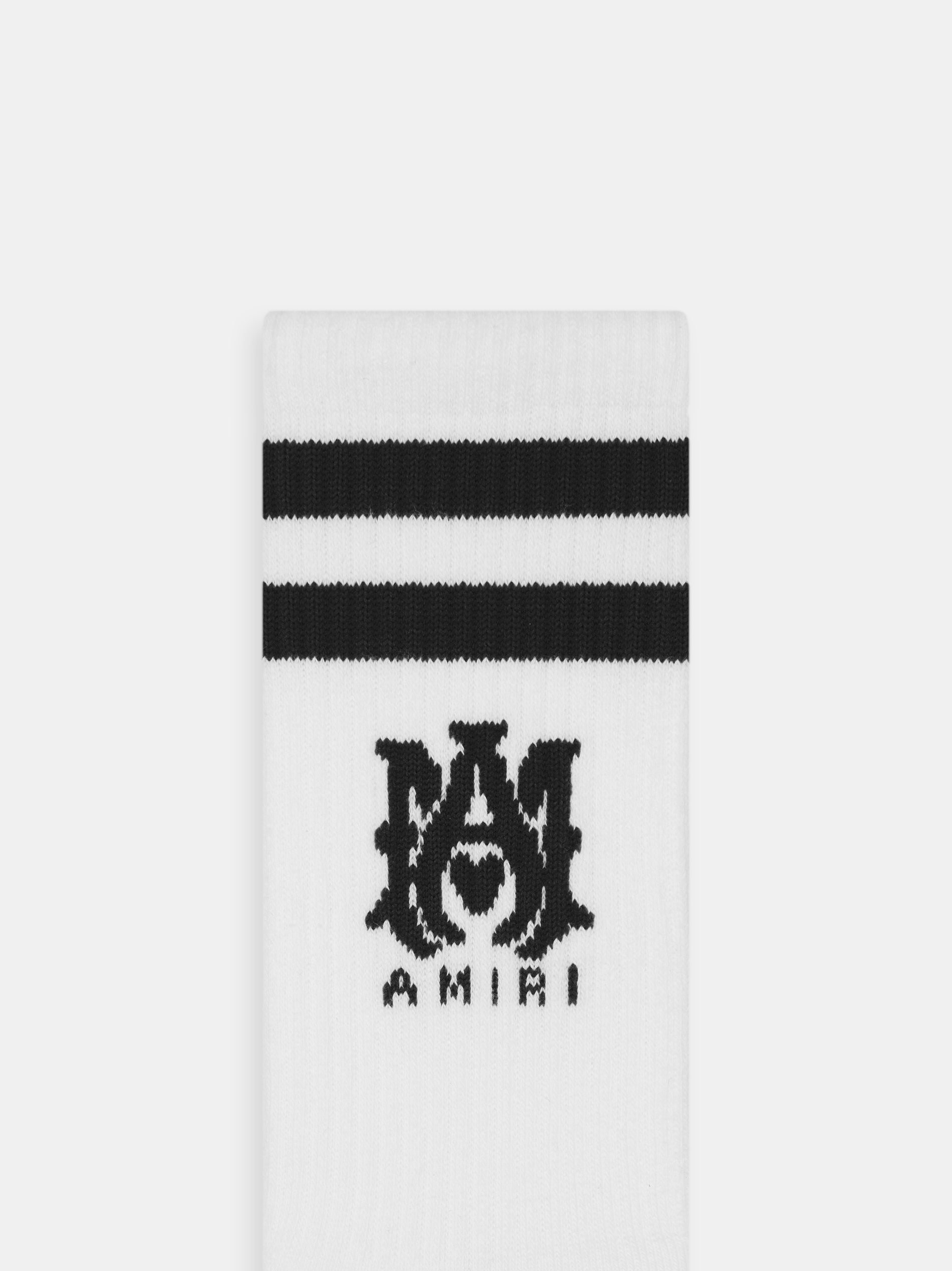 Ma Core Logo Socks - White Black | Amiri Budget Friendly