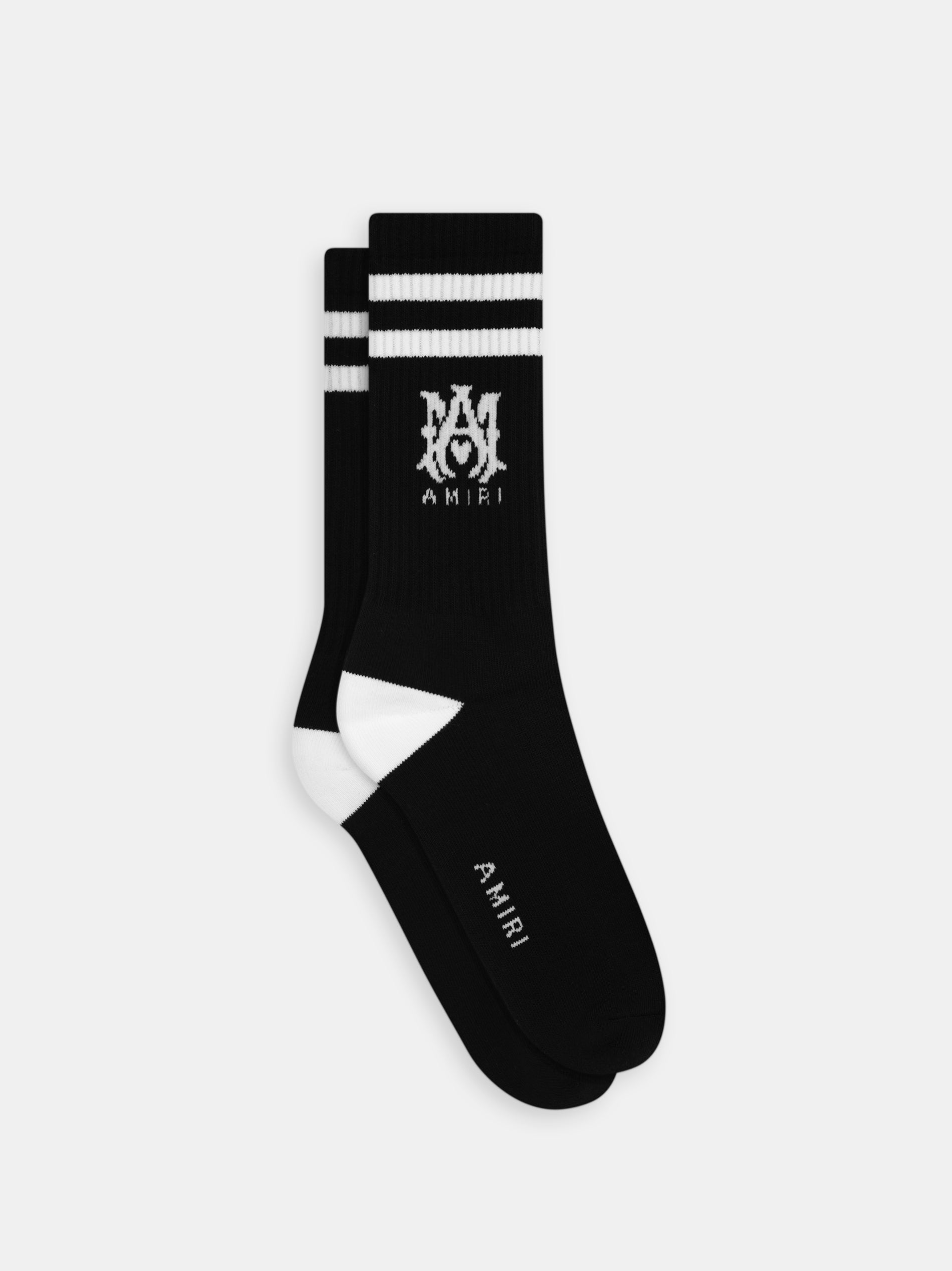 Ma Core Logo Socks - Black White | Amiri Great Deal