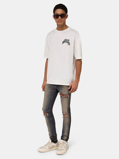 Flannel Mx1 Jean - Medium Indigo | Amiri Budget Friendly