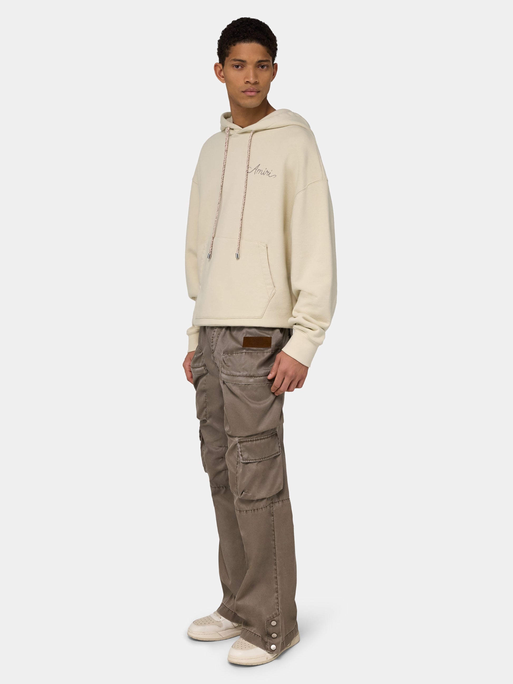 Ma Quad Checkerboard Hoodie - Alabaster | Amiri Sale