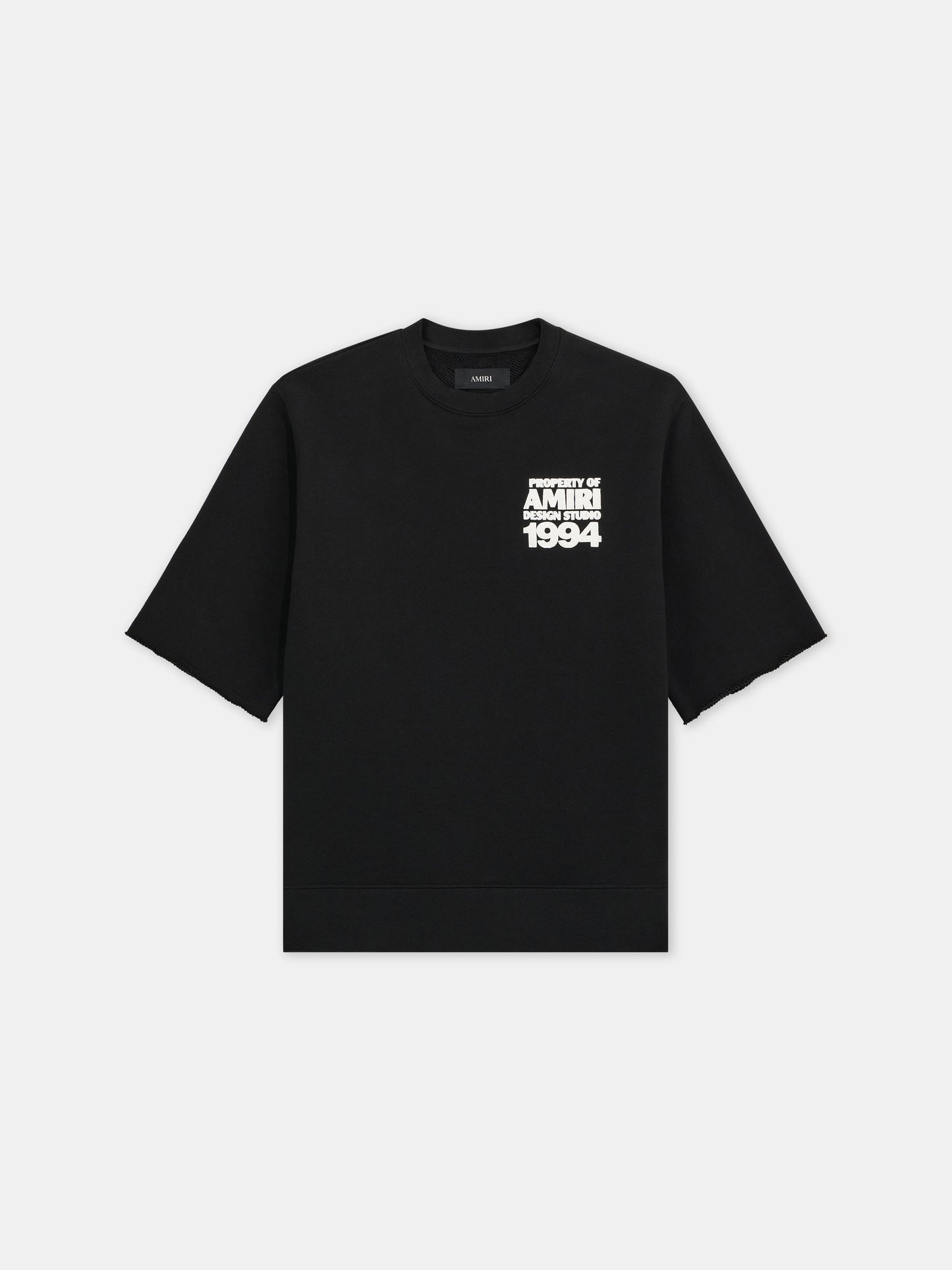 Amiri 1994 Cutoff Crew - Black | Amiri Value