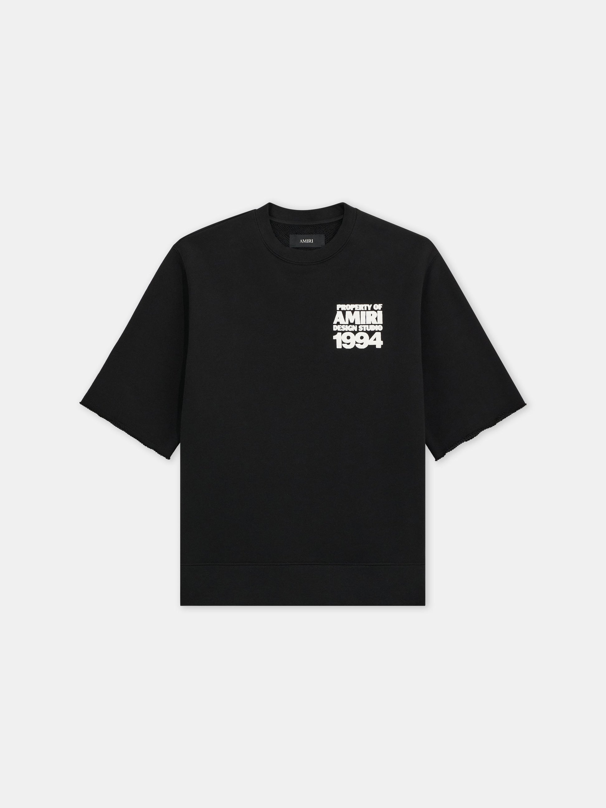 Amiri 1994 Cutoff Crew - Black | Amiri Value