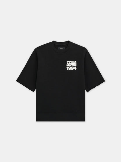 Amiri 1994 Cutoff Crew - Black | Amiri Value