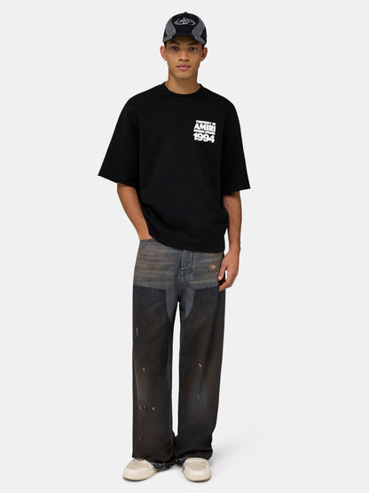 Amiri 1994 Cutoff Crew - Black | Amiri Value