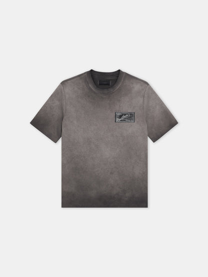 Amiri Quality Goods Label Tee - Black | Amiri Affordable