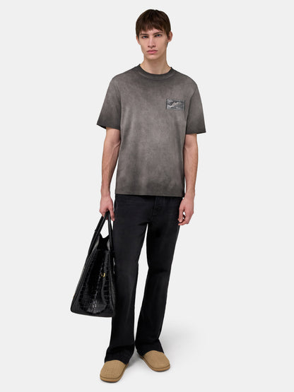 Amiri Quality Goods Label Tee - Black | Amiri Affordable