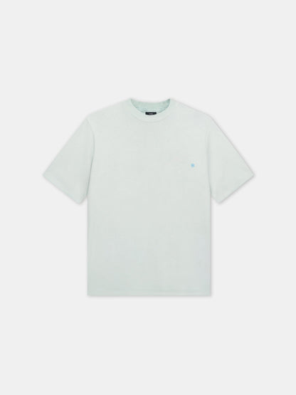 Amiri Quality Goods Label Tee - Powder Teal | Amiri Budget Friendly
