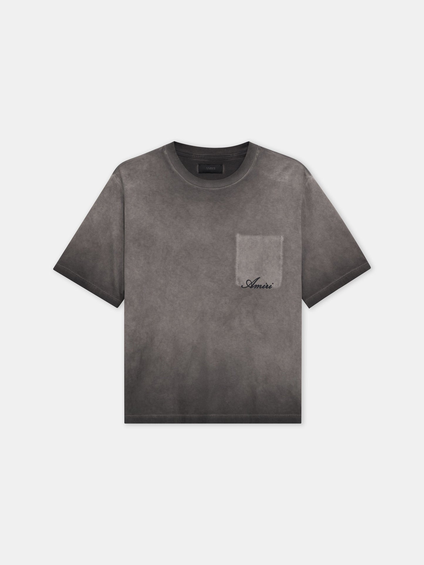 Faded Pocket Box Tee - Black | Amiri Great Deal