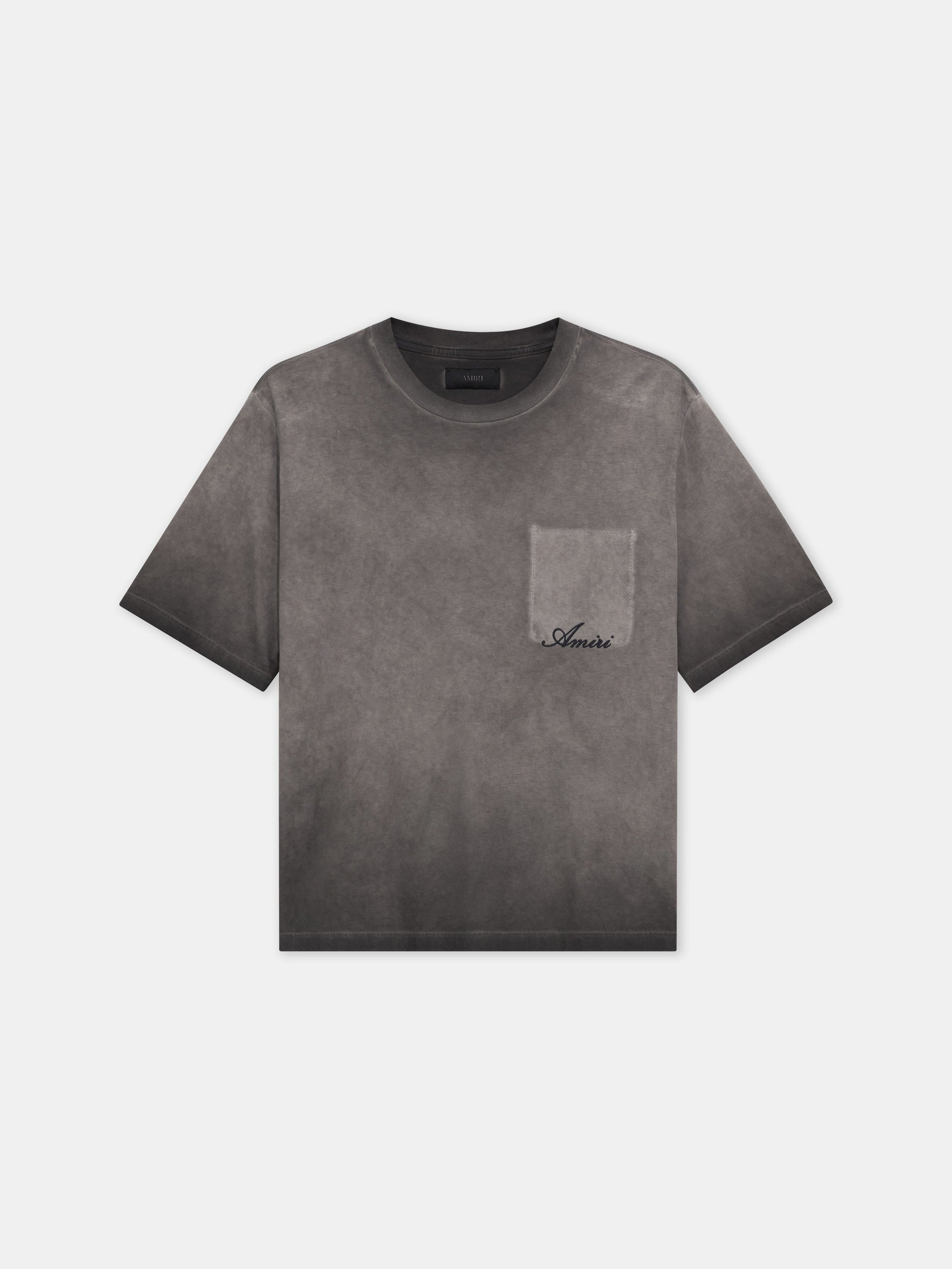 Faded Pocket Box Tee - Black | Amiri Great Deal