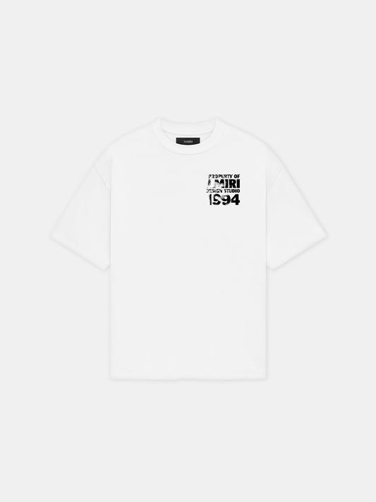 Design Studio Oversized Tee - White | Amiri Popular Choice
