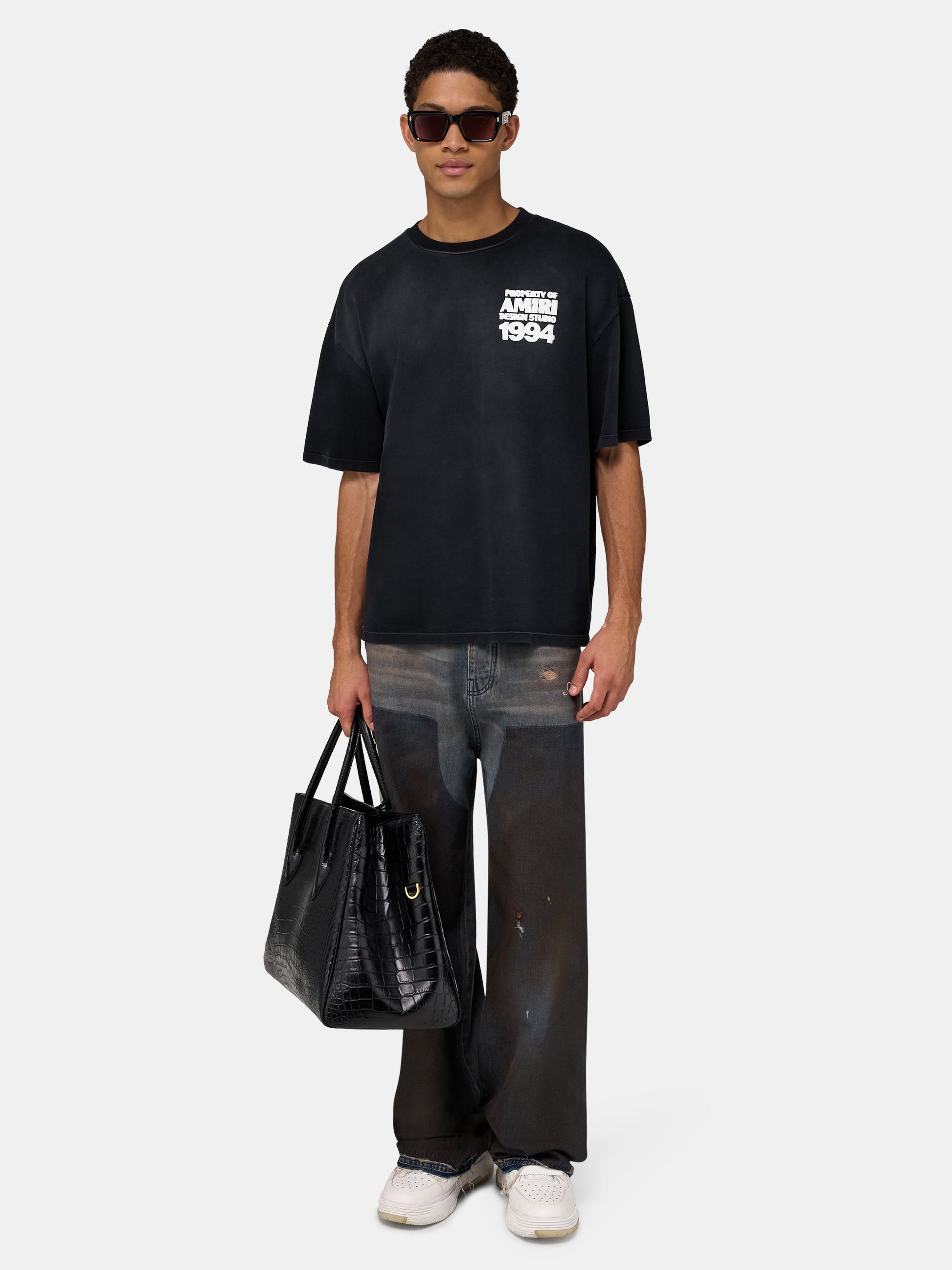 Amiri 1994 Oversized Tee - Black | Amiri Best Seller