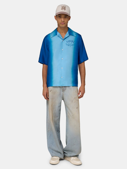 Arts District Camp Shirt - Sapphire | Amiri Sale
