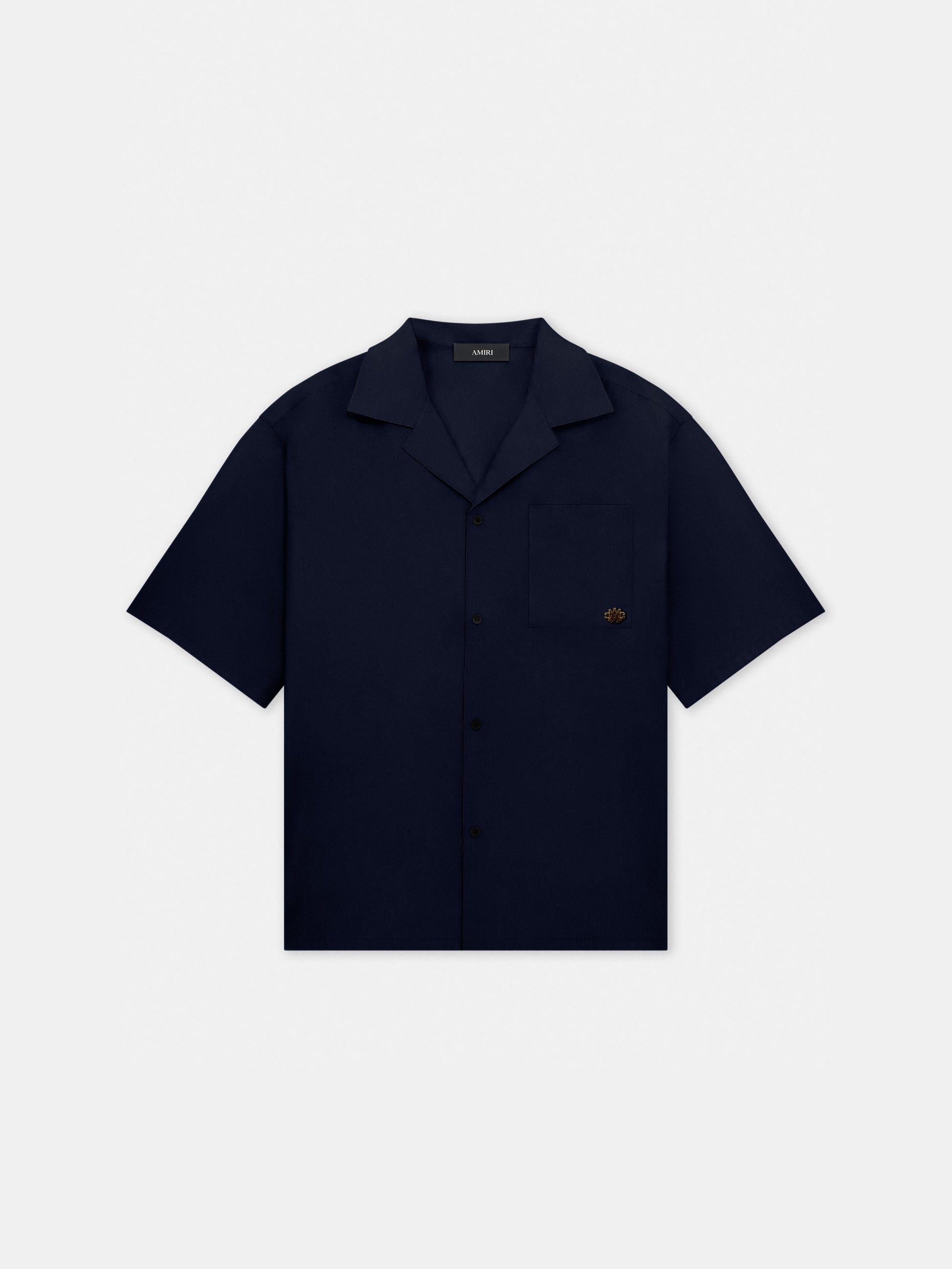 Ma Short Sleeve Shirt - Dark Blue | Amiri Best Seller