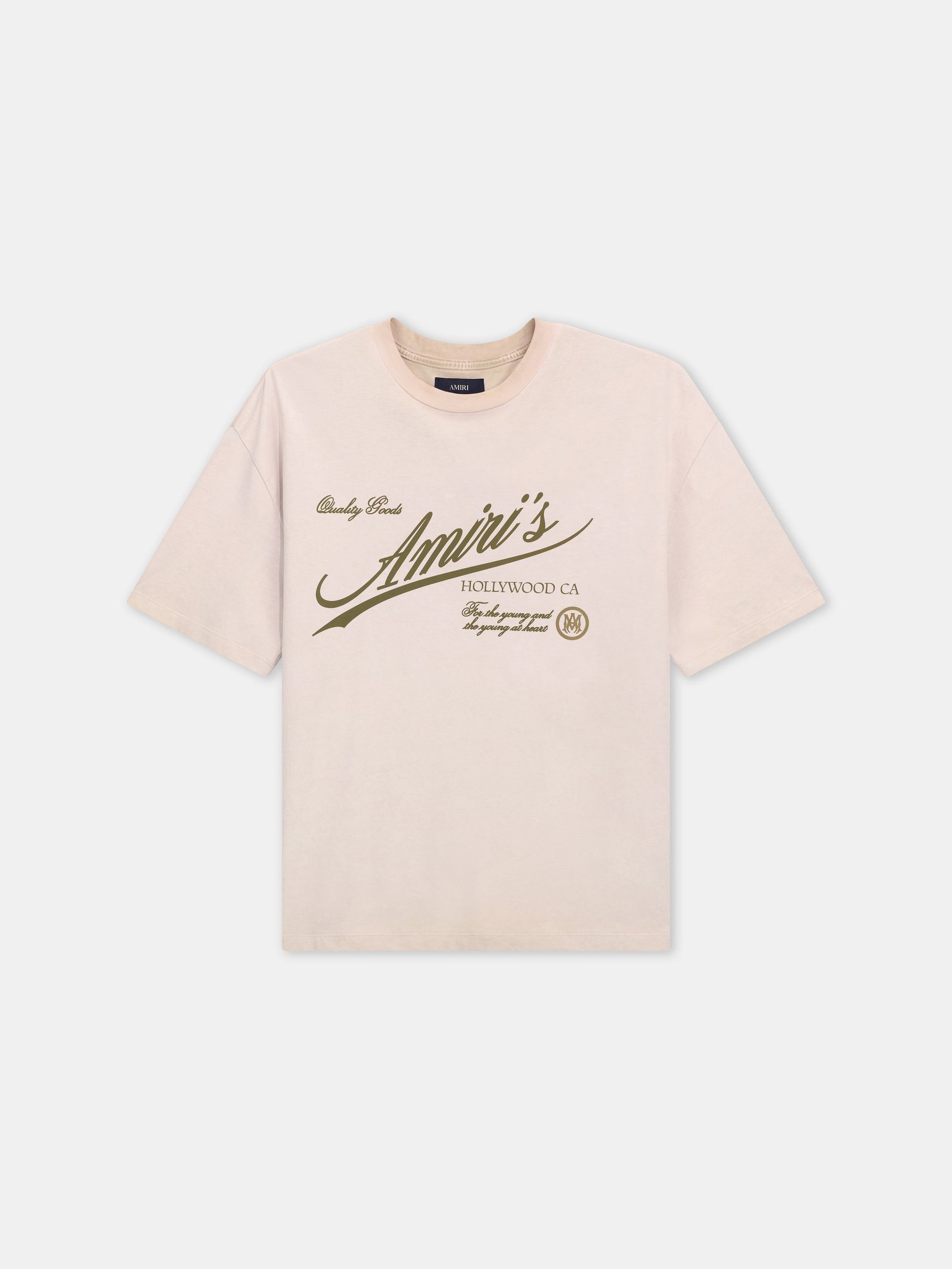 Amiri Quality Goods Oversized Tee - Alabaster | Amiri Sale