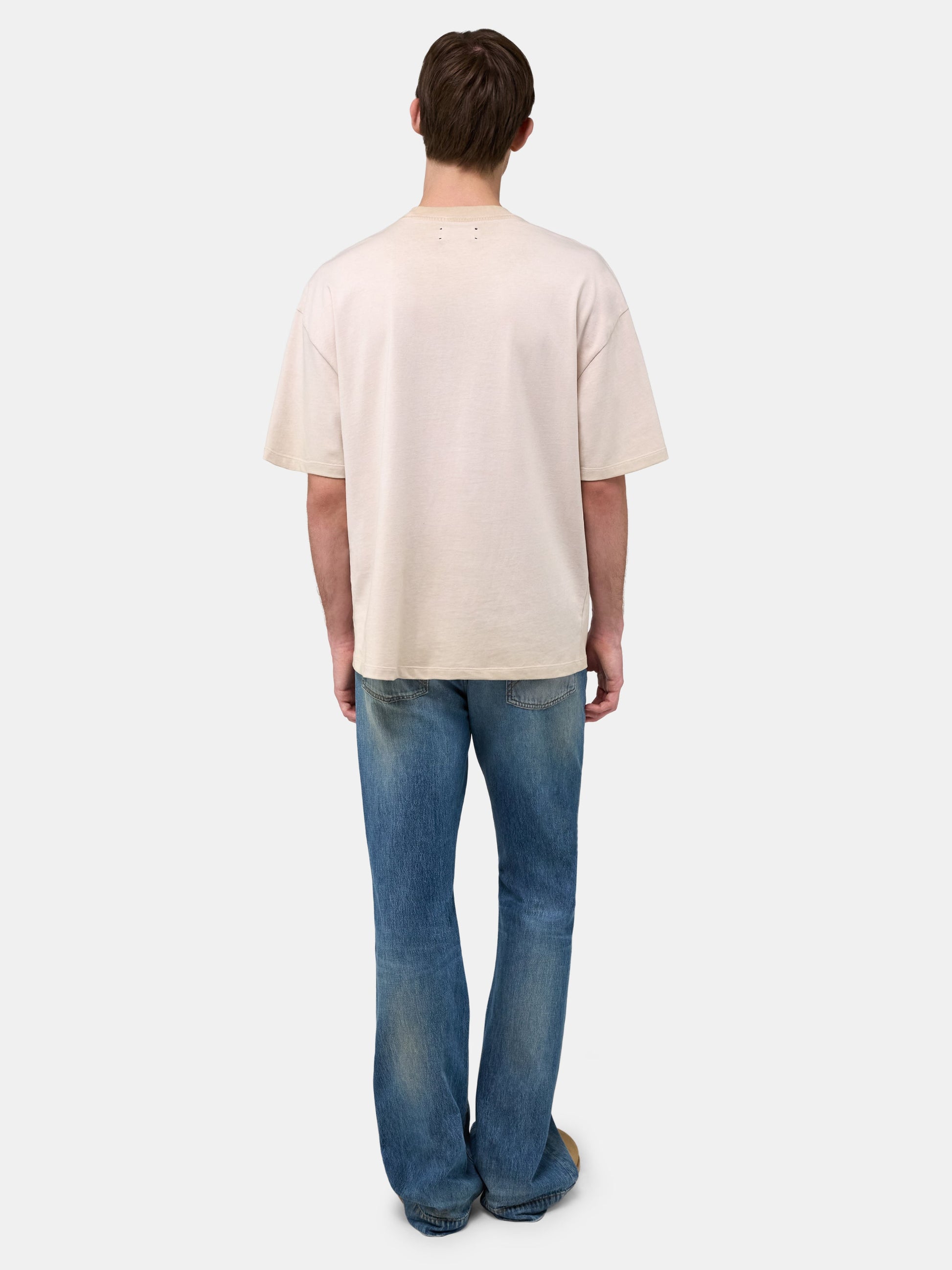 Amiri Quality Goods Oversized Tee - Alabaster | Amiri Sale