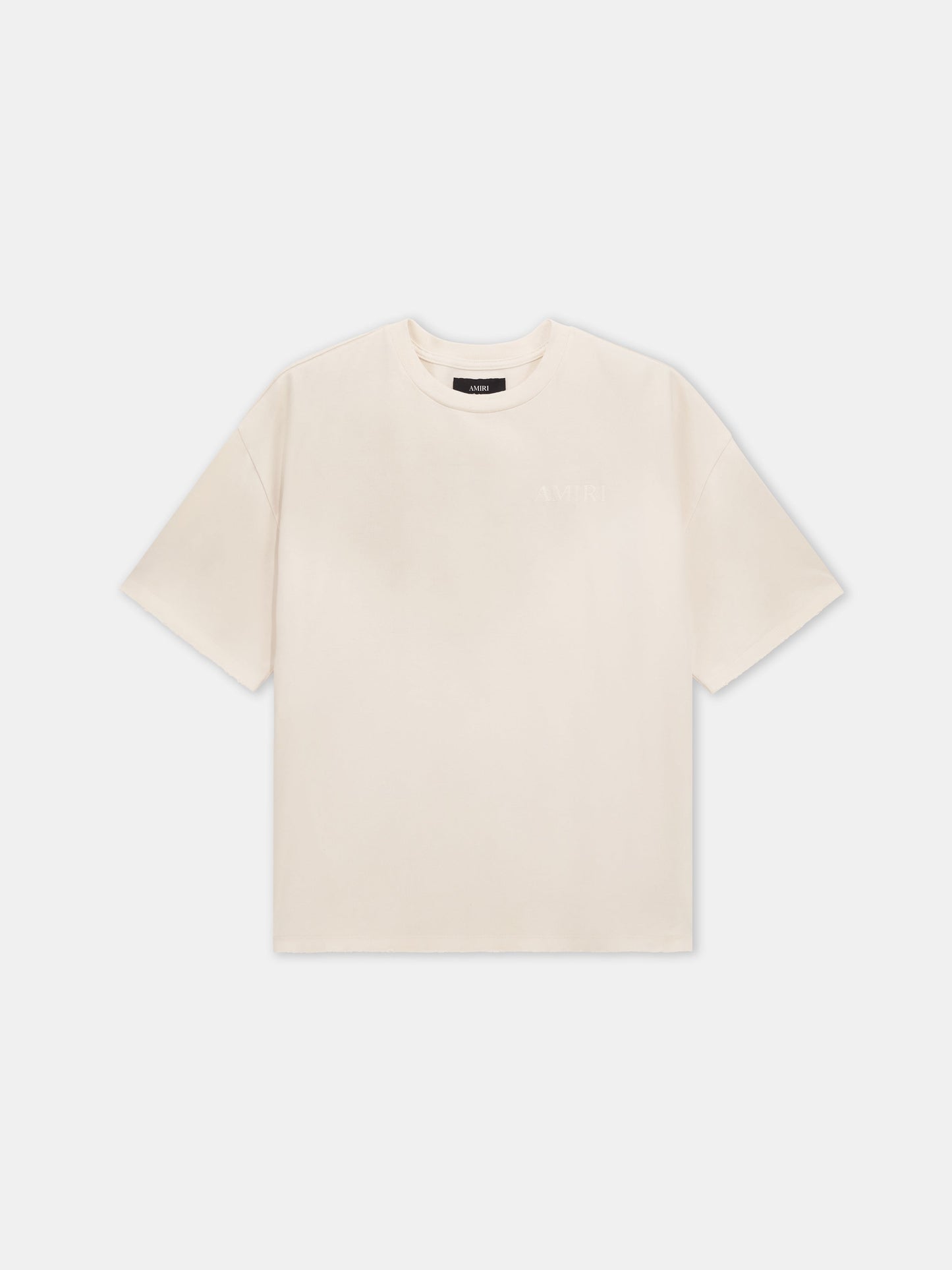Bandana Patch Oversized Tee - Ivory | Amiri Online