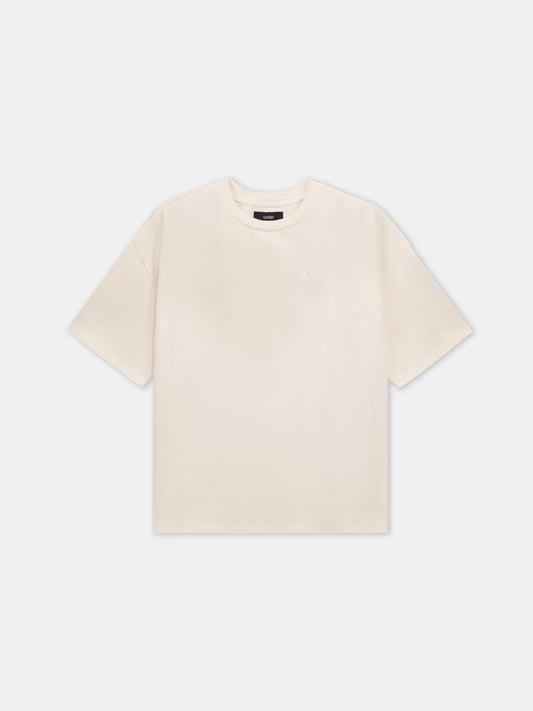 Bandana Patch Oversized Tee - Ivory | Amiri Online