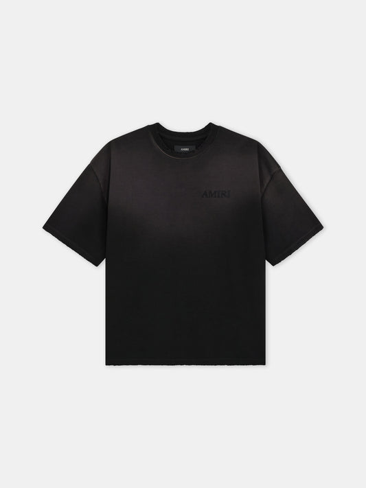 Bandana Patch Oversized Tee - Black | Amiri Value