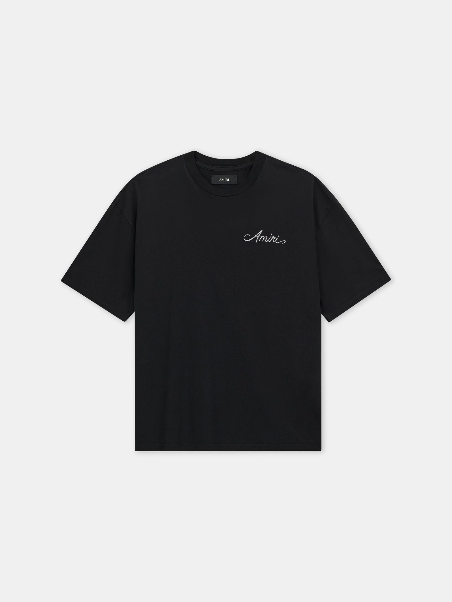 Ma Quad Checkerboard Oversized Tee - Black | Amiri Affordable